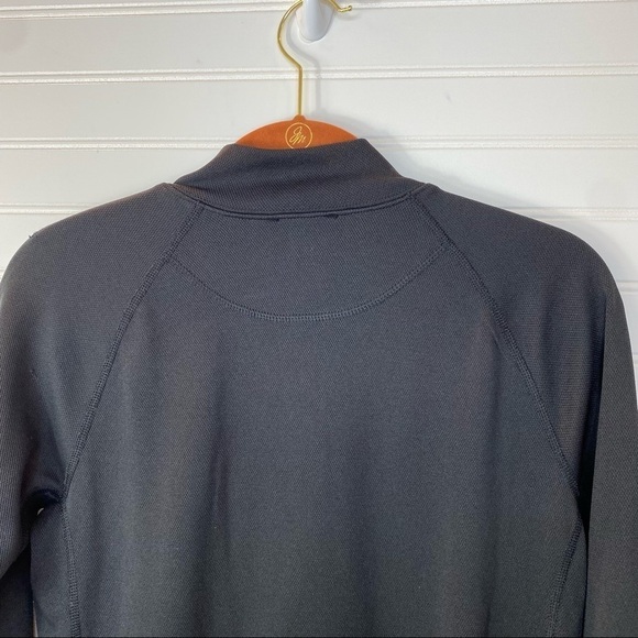 The North Face 1/4 Zip Women’s Pullover Sz M Black Top Long Sleeve Outdoor Tee - Picture 6 of 10